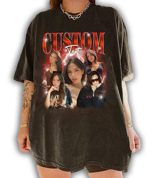 Custom Vintage Photo Tee